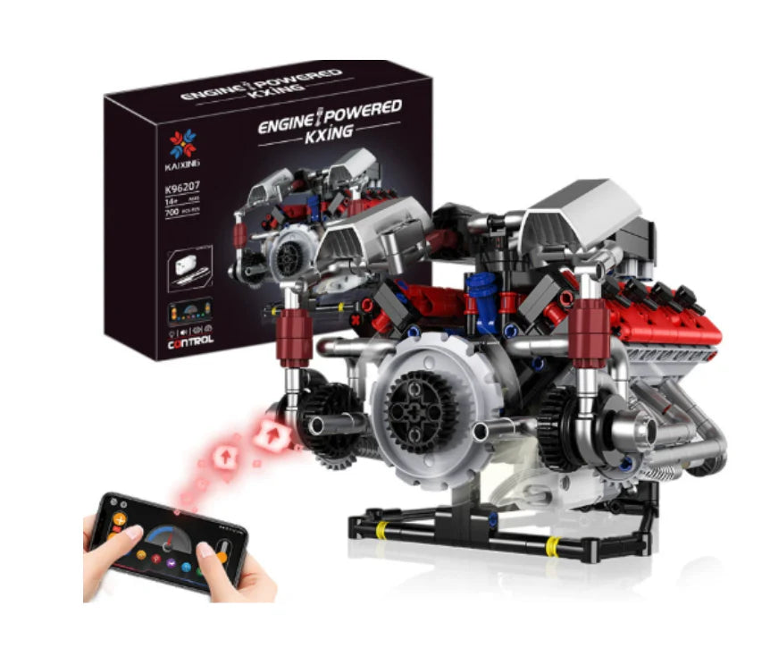 🎉Last Day Promotion 50% OFF + FREESHIPPING🔥 - Gasoline OHV V8 Small-block Engine Model Kits