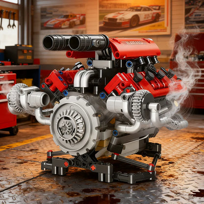 🎉Last Day Promotion 50% OFF + FREESHIPPING🔥 - Gasoline OHV V8 Small-block Engine Model Kits