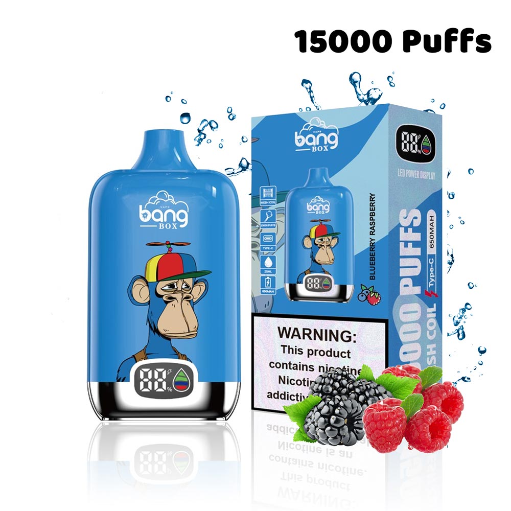 Bang King smartscreen 15000 Puffs Sell Well LED Display Disposable Vape(Box of 3)