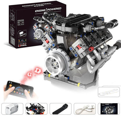 🎉Last Day Promotion 50% OFF + FREESHIPPING🔥 - Gasoline OHV V8 Small-block Engine Model Kits