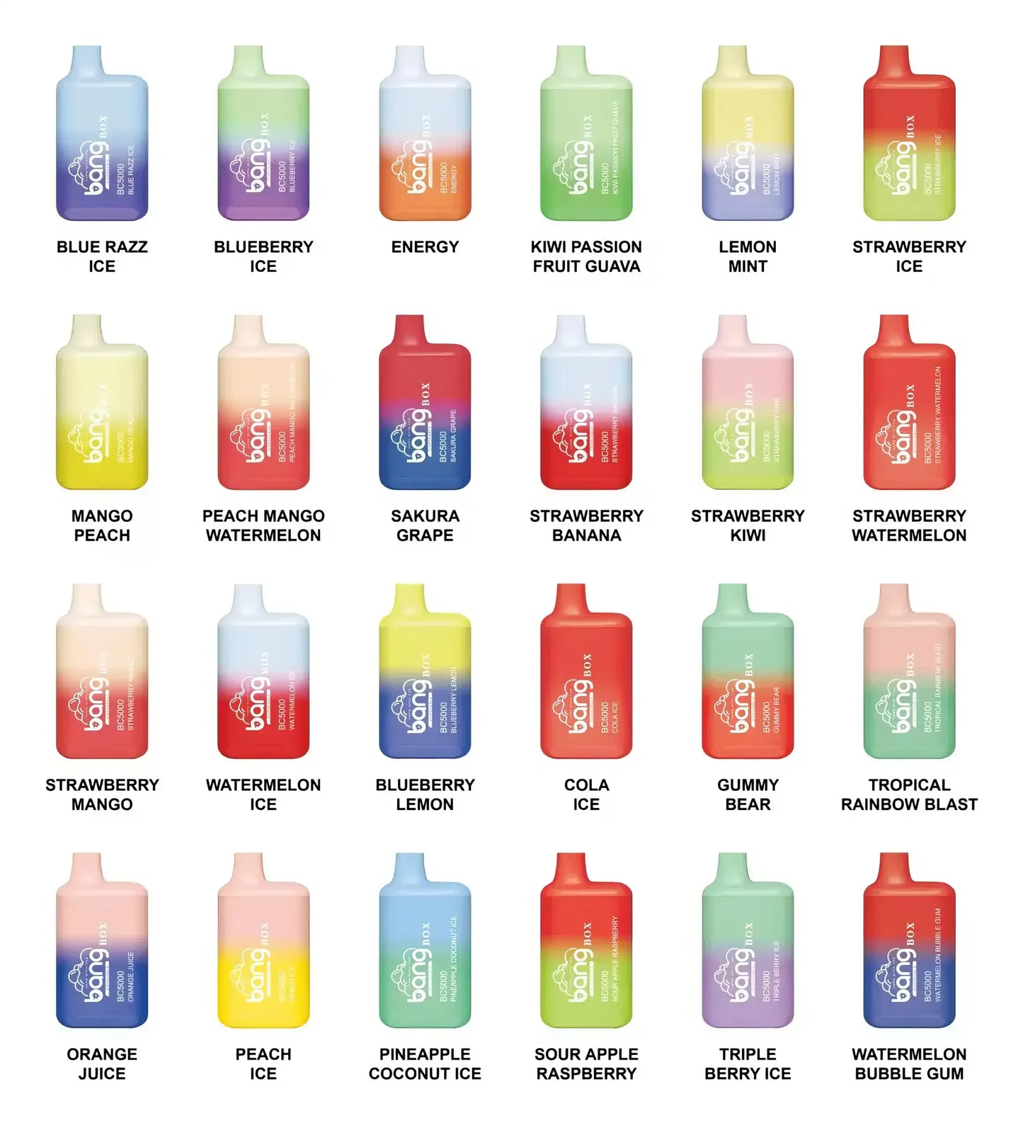 Bang Blaze BC5000 Puffs Retail Disposable Vape