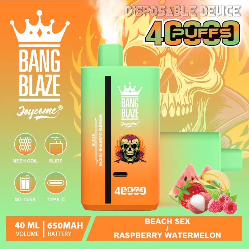 Bang Blaze 40000 40K Puffs 2% 3% 5% Nicotine Double Taste Disposable Vape(Box of 3)