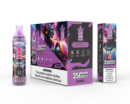 Bang King Tornado 35000 35K Puffs Original LED Display Edition Disposable Vape Pen(Box of 3)