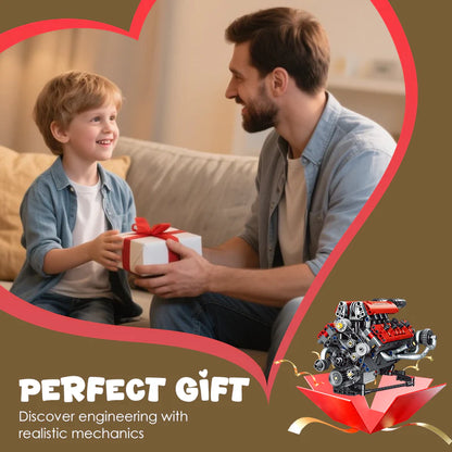 🎉Last Day Promotion 50% OFF + FREESHIPPING🔥 - Gasoline OHV V8 Small-block Engine Model Kits