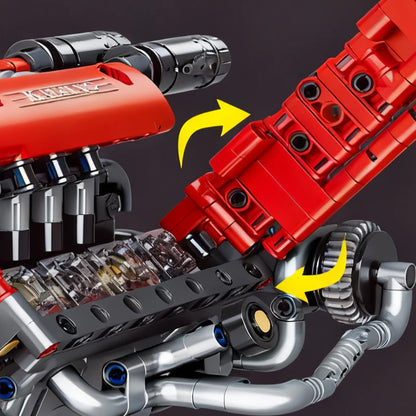 🎉Last Day Promotion 50% OFF + FREESHIPPING🔥 - Gasoline OHV V8 Small-block Engine Model Kits