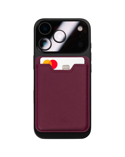 MagSafe® Compatible Card Wallet 2.0 – Mulberry