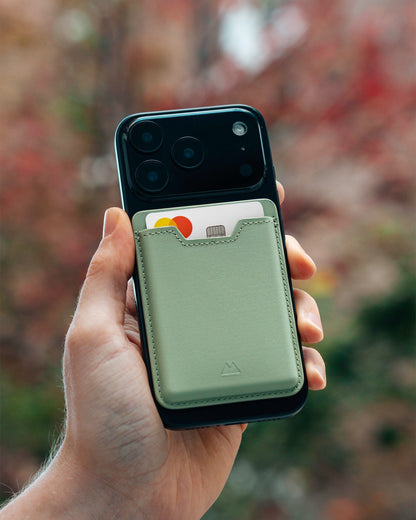 MagSafe® Compatible Card Wallet 2.0 – Sage Green