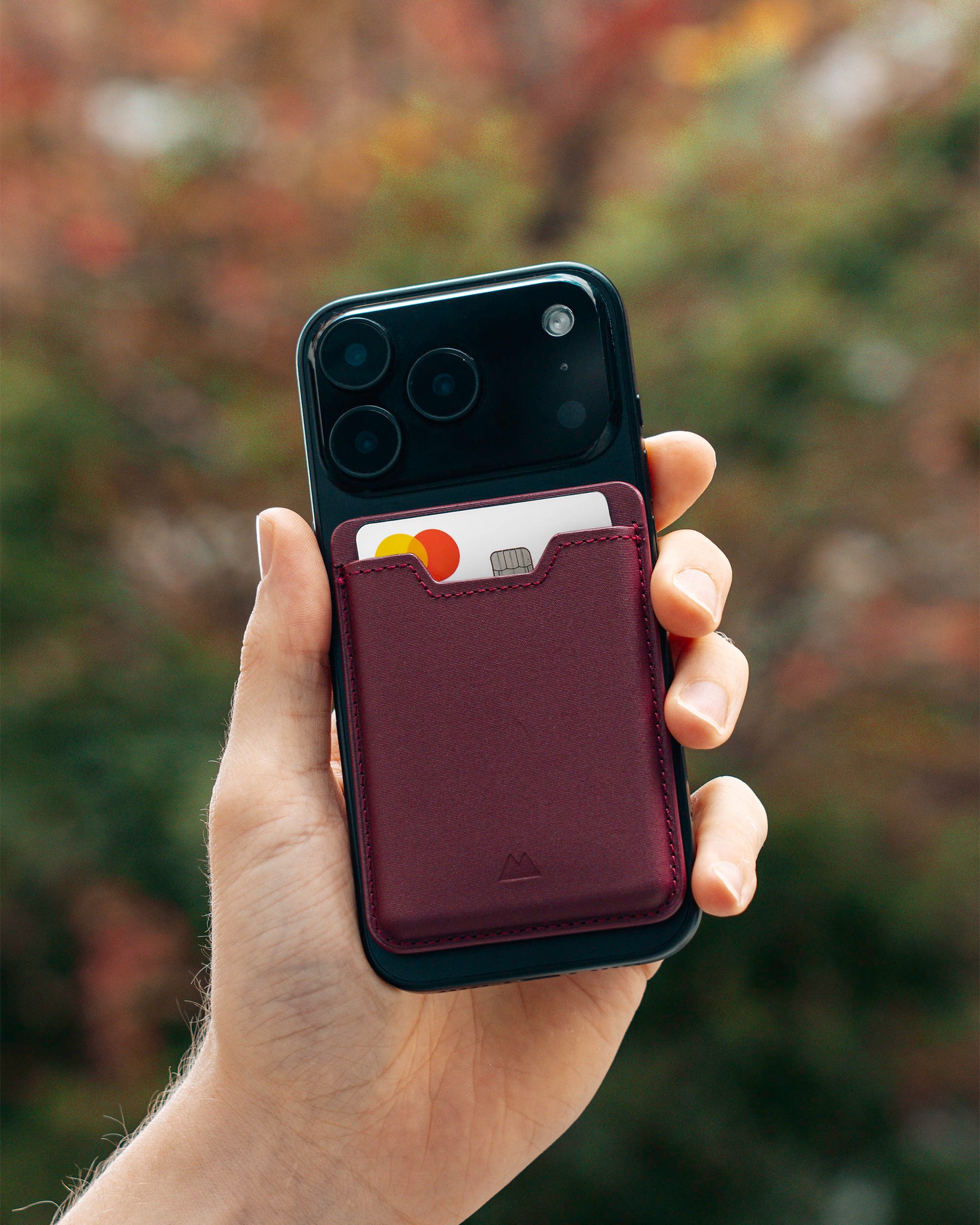 MagSafe® Compatible Card Wallet 2.0 – Mulberry