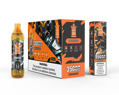 Bang King Tornado 35000 35K Puffs Original LED Display Edition Disposable Vape Pen(Box of 3)