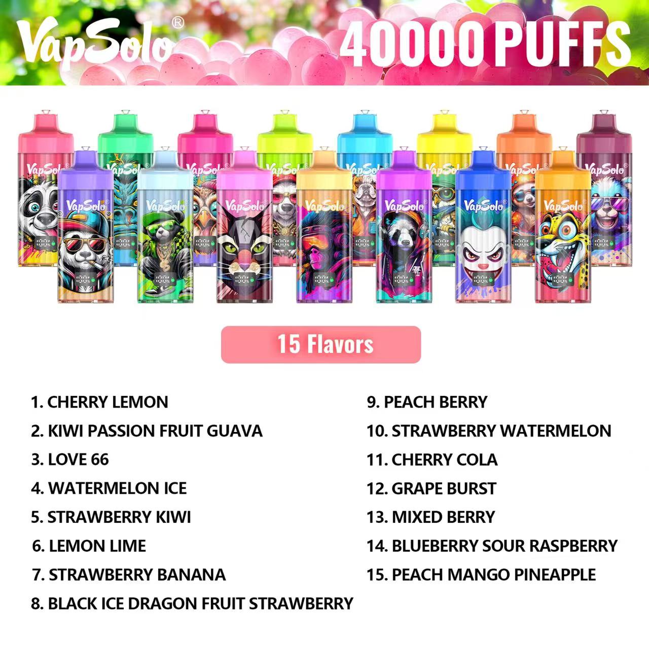 【New Arrive】KING PRO - Vapsolo 40000 PUFFS